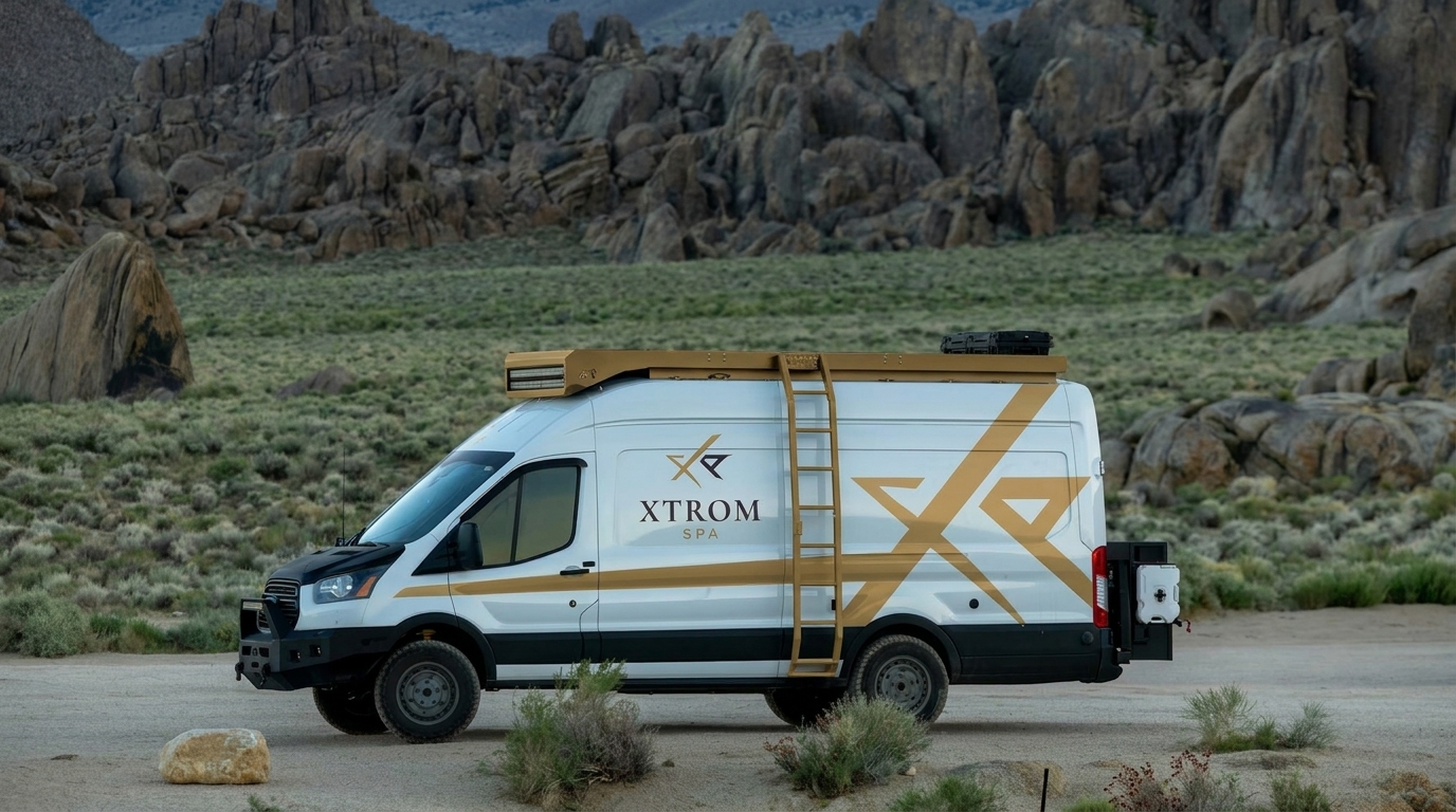 Van 4x4 XTROM para faena